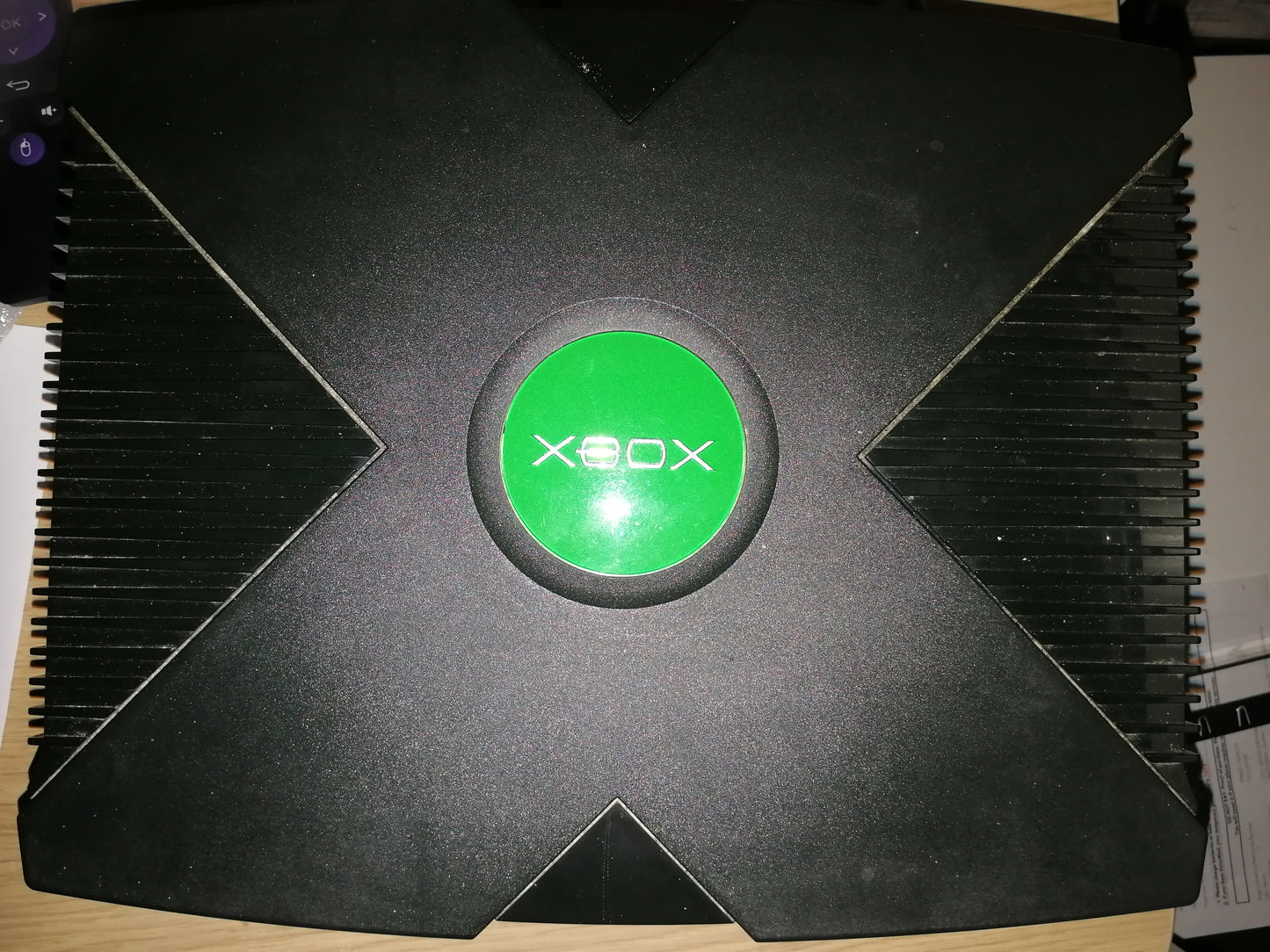 XBOX V1.4 recapped with Aladdin XBlast, 2TB HDD, Noctua fan