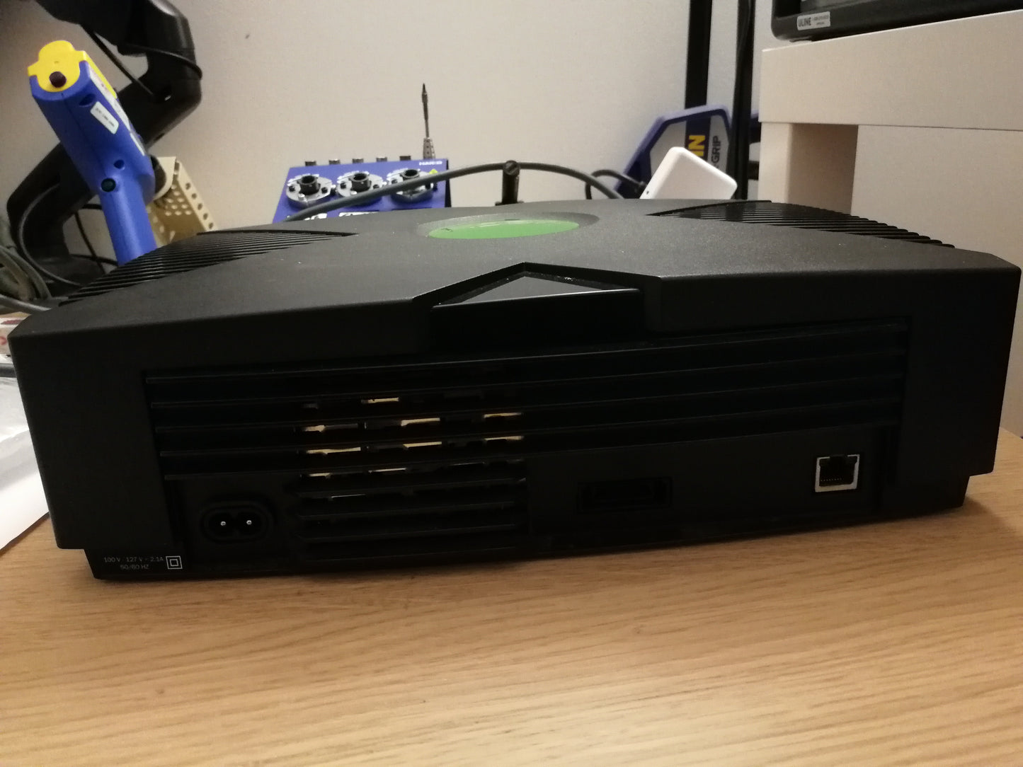 XBOX V1.4 recapped with Aladdin XBlast, 2TB HDD, Noctua fan